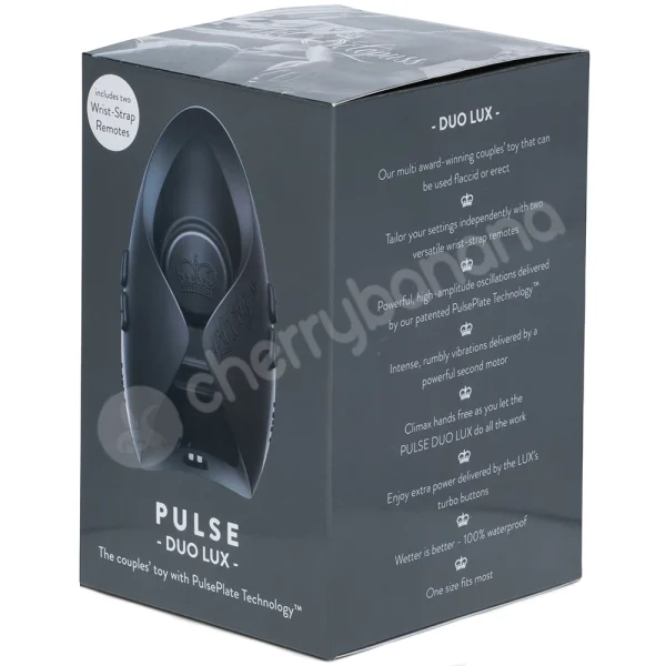 Hot Octopuss Pulse Duo Lux Remote Vibrating Masturbator