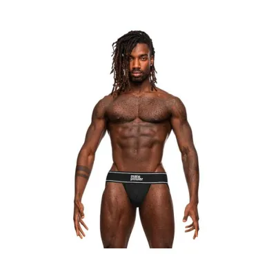 Male Power Modal Rib Jock Black L xl