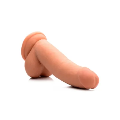 Usa Cocks 8 Inch Ameriskin Dildo Medium Skin Tone Flesh 8 Inch