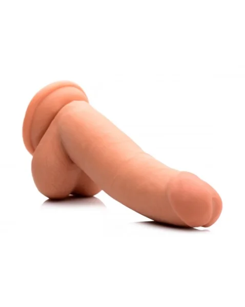 Usa Cocks 8 Inch Ameriskin Dildo - Medium Skin Tone - Flesh - 8 Inch