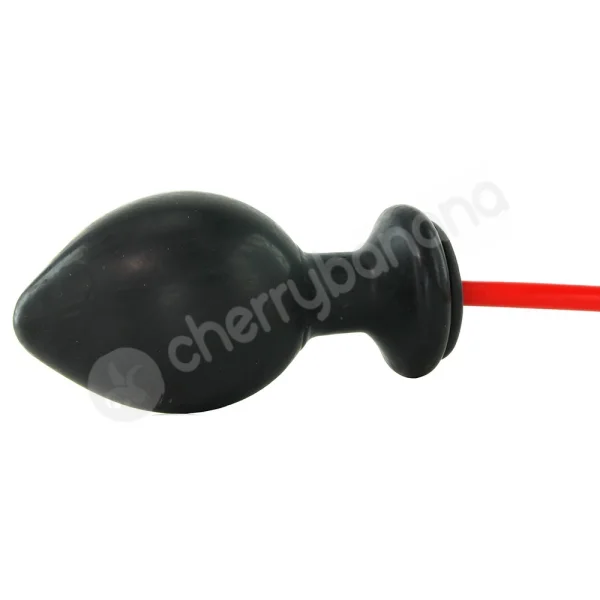 Expandable Red/Black Butt Plug