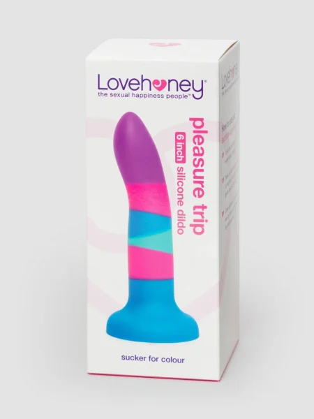 Lovehoney Pleasure Trip Liquid Silicone Non-Realistic Dildo 6 Inch