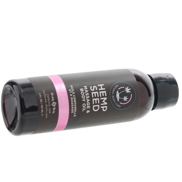 Hemp Seed Massage & Body Oil 2oz/60ml