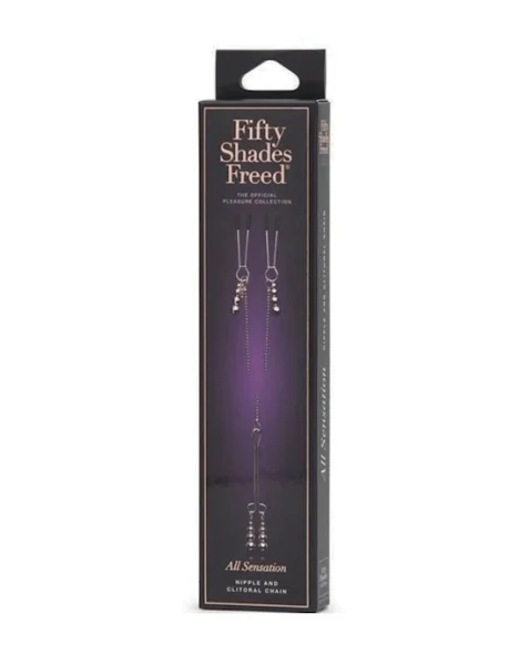 Fifty Shades Of Grey Freed All Sensation Nipple Jewellery