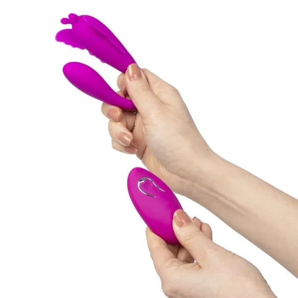 Bondara Butterfly Stroke 12 Function Remote Control Couples Vibrator — image 4 of 4