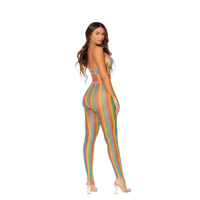 Rainbow Knit Top Matching Leggings