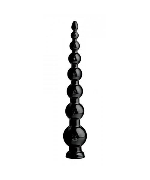 Graduated Bead Anal Snake Anal Dildo - 19 inch