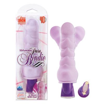 10 Function Pure Bendie Vibrator Purple