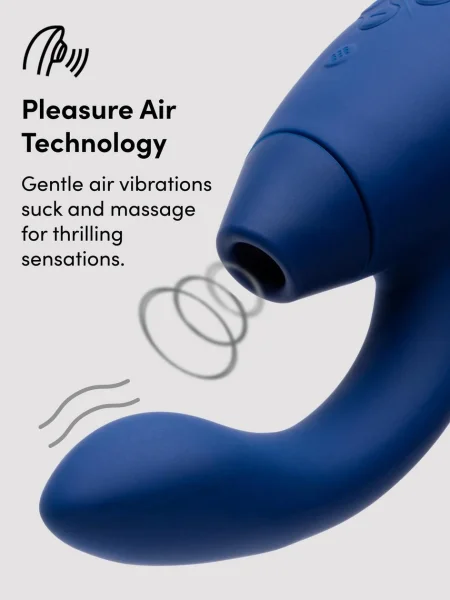 Womanizer Duo 2 Rechargeable Silicone G-Spot and Clitoral Stimulator