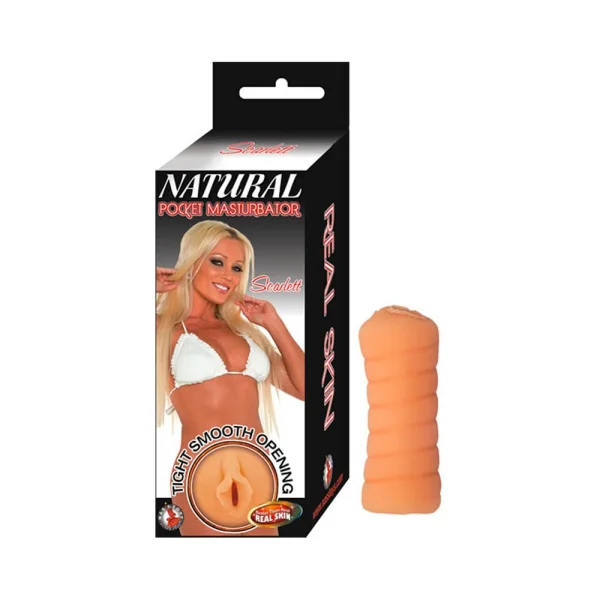Natural Pocket Masturbator Scarlett Beige — image 5 of 5