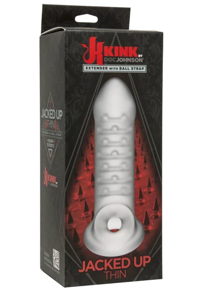 Kink Jacked Up 6 inch Extender w/Ball Strap - Frost