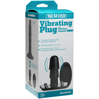 Vac U Lock Vibrating Plug Remote