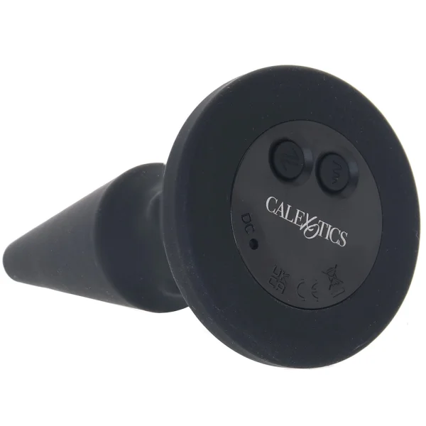 Bionic Beaded Rimming Probe Rechargeable Silicone Anal Stimulator By CalExotics - Black