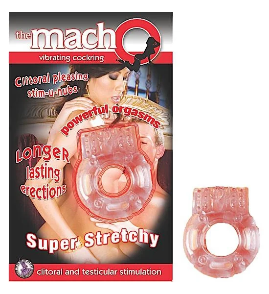 Macho Vibrating Cockring Beige — image 6 of 6