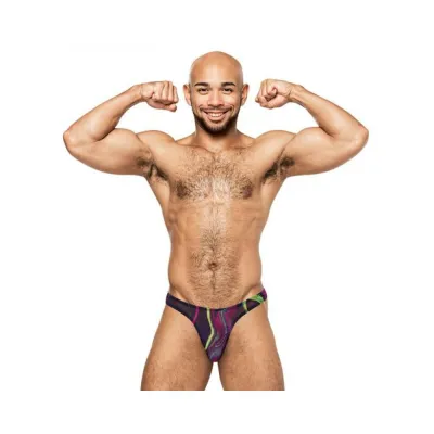 Women s Lingerie Male Power Galactic Bong Thong Print S m