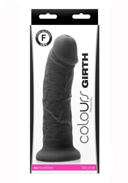 Colours Girth Silicone Dildo 8" — image 12 of 24