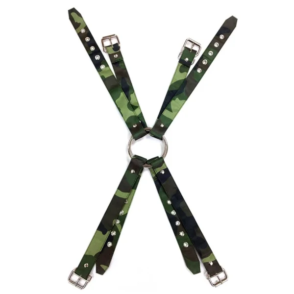 Rouge Army Camouflage Chest Harness Small