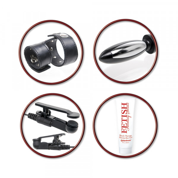 Fetish Fantasy Deluxe Shock Therapy Travel Kit