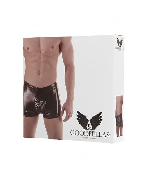 Goodfellas Mens Wet Look Boxer Brief