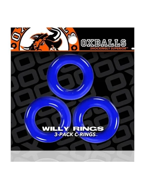 Willy Rings Cockring Pack - Set Of 3