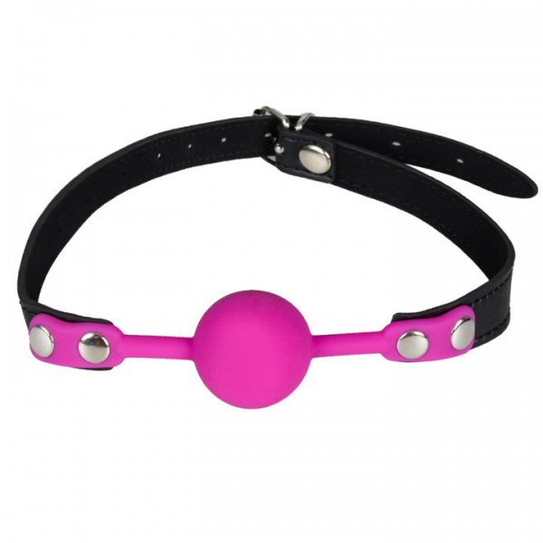 Bondara Humble Humiliation Purple Silicone Ball Gag