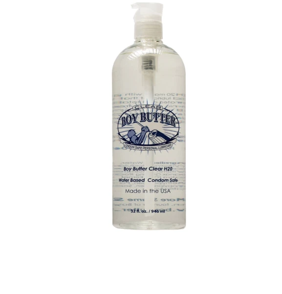 Boy Butter Clear with Invisigel Water-Based Lube | 4oz