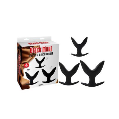 Gaping Anchor Anal Kit Black