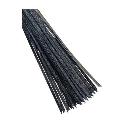Bound X Textured Leather Flogger