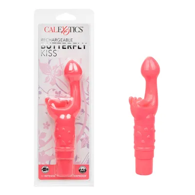 California Exotic Butterfly Kiss 2 75 Mini Rabbit Vibrator with Fluttering Clitoral Teaser