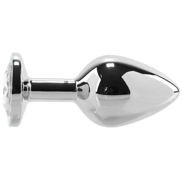 Adam And Eve Clear Gem Anal Plug Medium — image 8 of 8