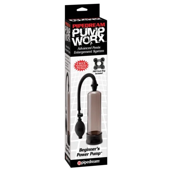 Beginner's Power Pump - Penis Pump by Pump Worx - Black