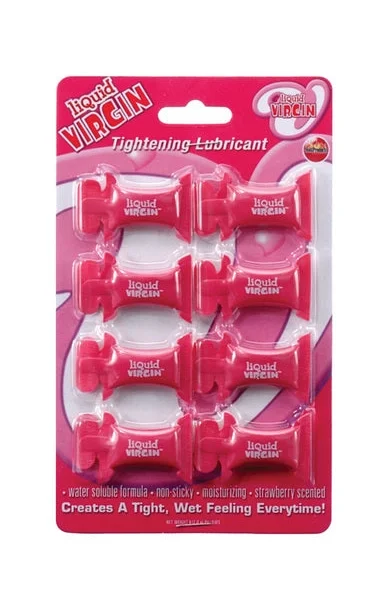 Liquid virgin pillow packs blister card - 8 per pack
