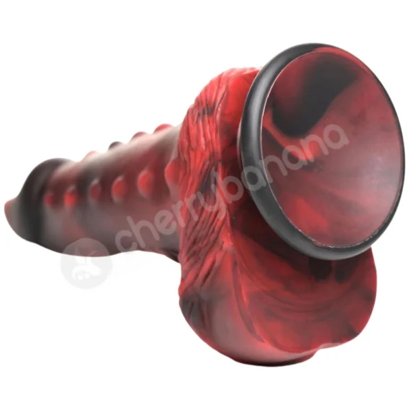 Creature Cocks Lava Demon Thick Nubbed Silicone Dildo