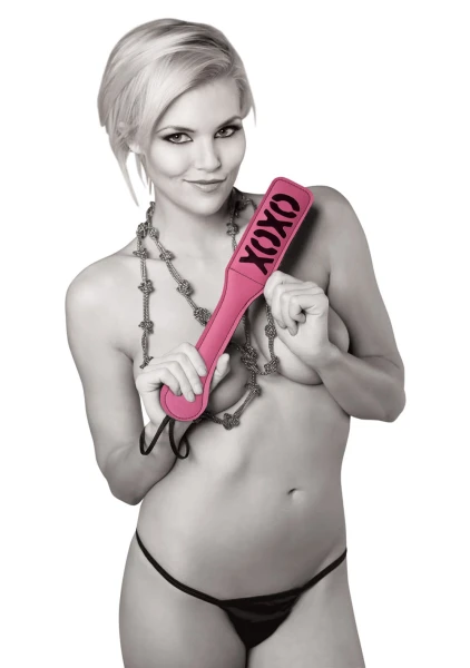 Sex & Mischief XOXO Paddle by Sportsheets - Pink