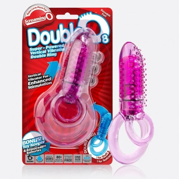 Screaming O DoubleO 8 Vibrating Ring (Assorted)