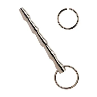 Kinki Bullet Penis Plug 4 5 Inch Silver