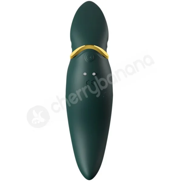 Zalo Hero Jewel Green Licking Motion Clitoral Stimulator