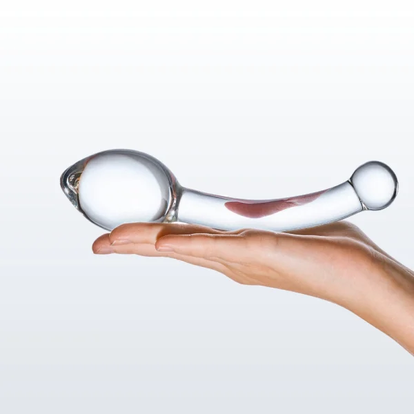 Electric/Hustler Lingerie - Pure Indulgence Glass Anal Slider | Adult Toys For Her