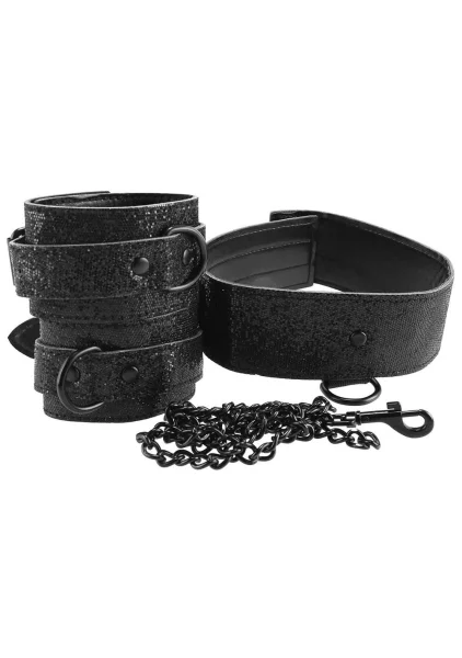 Shadow Sparkle Collar & Cuff Set