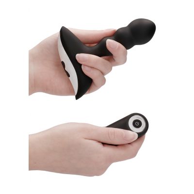 No 78 Rechargeable Anal Stimulator Black Prostate Massager