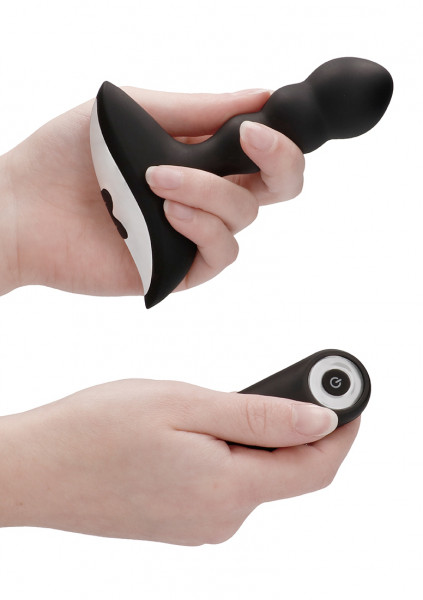 No. 78 - Rechargeable Anal Stimulator - Black - Prostate Massager