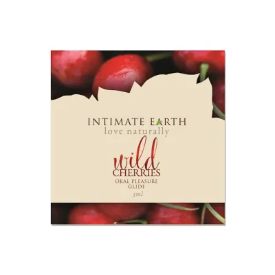 Intimate Earth Oral Pleasure Glide Foil 3 Ml Cherry 3ml