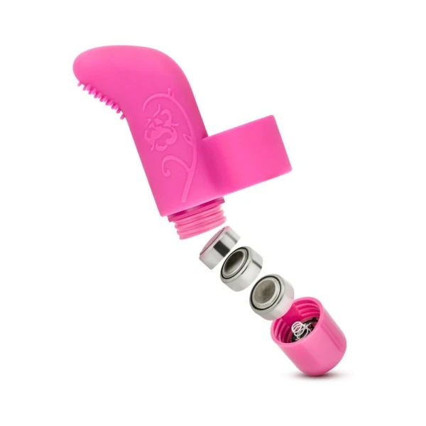 Blush Silicone Finger Vibe