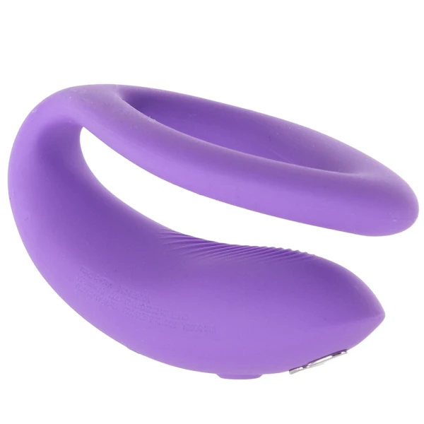We-Vibe Sync O Rechargeable Silicone Remote & App Controlled Couples Vibrator - Purple