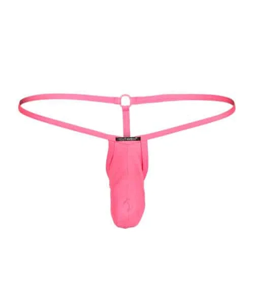 C4M Loopstring Pouch Neon Coral S/M