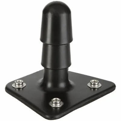 Vac U Lock Plat Black Plug with Snaps