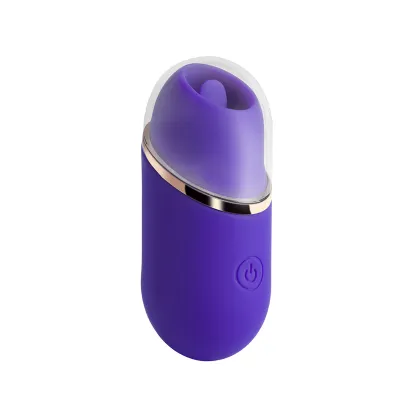 Abby Mini Clit Licking Vibrator Purple