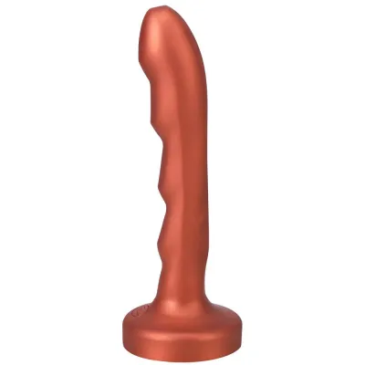 Realistic Dildos Tantus Charmer 8 In G spot Dildo Firm Copper