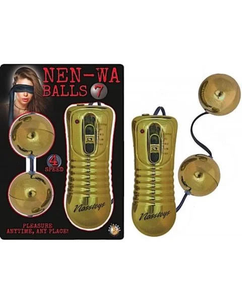 Nen Wa Balls 7 Vibrating Gold — image 2 of 2