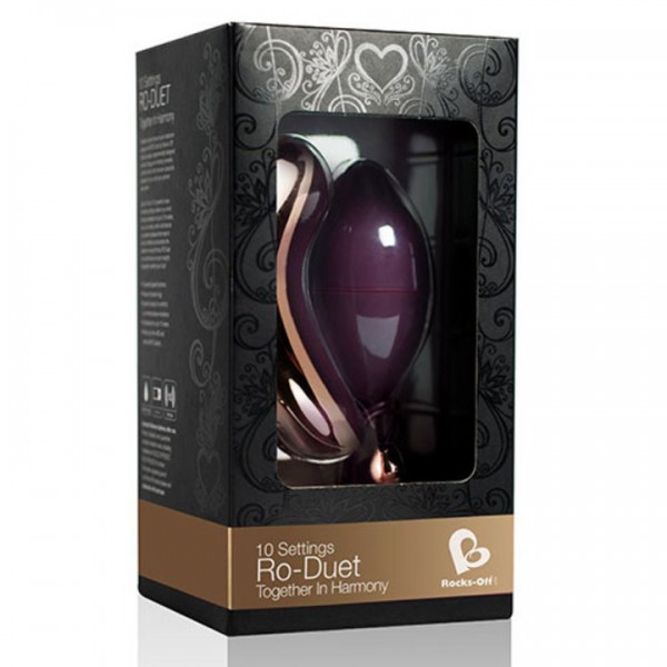 Rocks-Off RO-Duet 10 Function Remote Control Vibrator